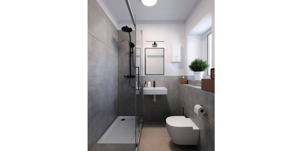 Terrassenwohnung Duisburg Duissern - 2 Zimmer, 57 m&sup2;, 169.500&euro; | Angebot:26274095