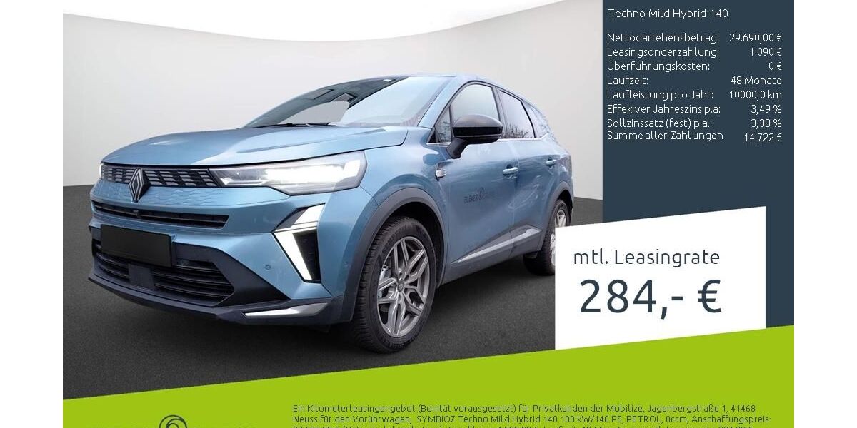 Renault Symbioz 5.091 km 26.770 &euro; Borken 46325