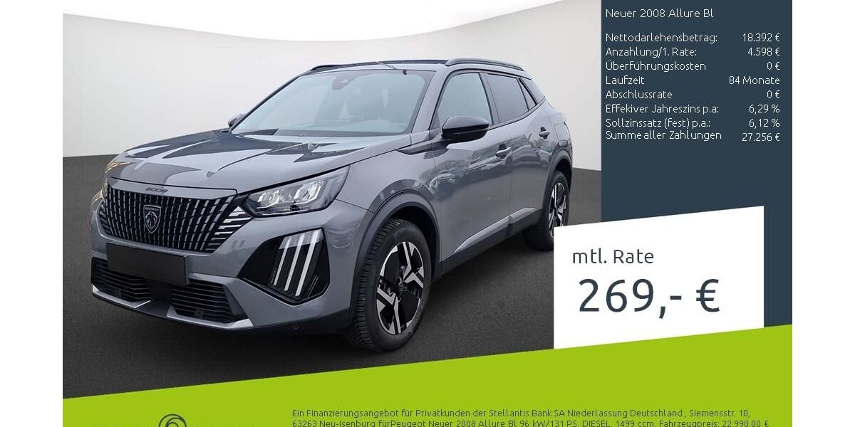 Peugeot 2008 13.856 km 22.789 &euro; Dülmen 48249