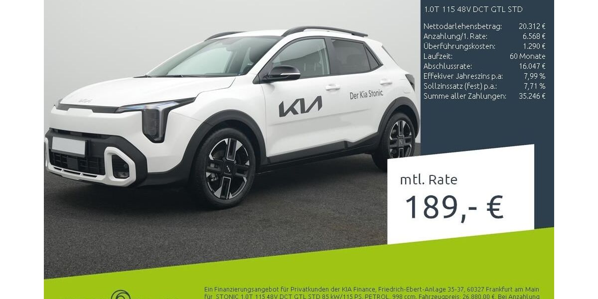 Kia Stonic 6.900 km 26.240 &euro; Borken 46325