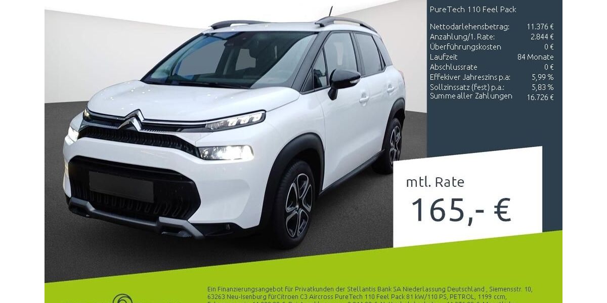 Citroen C3 Aircross 17.563 km 13.860 &euro; Borken 46325