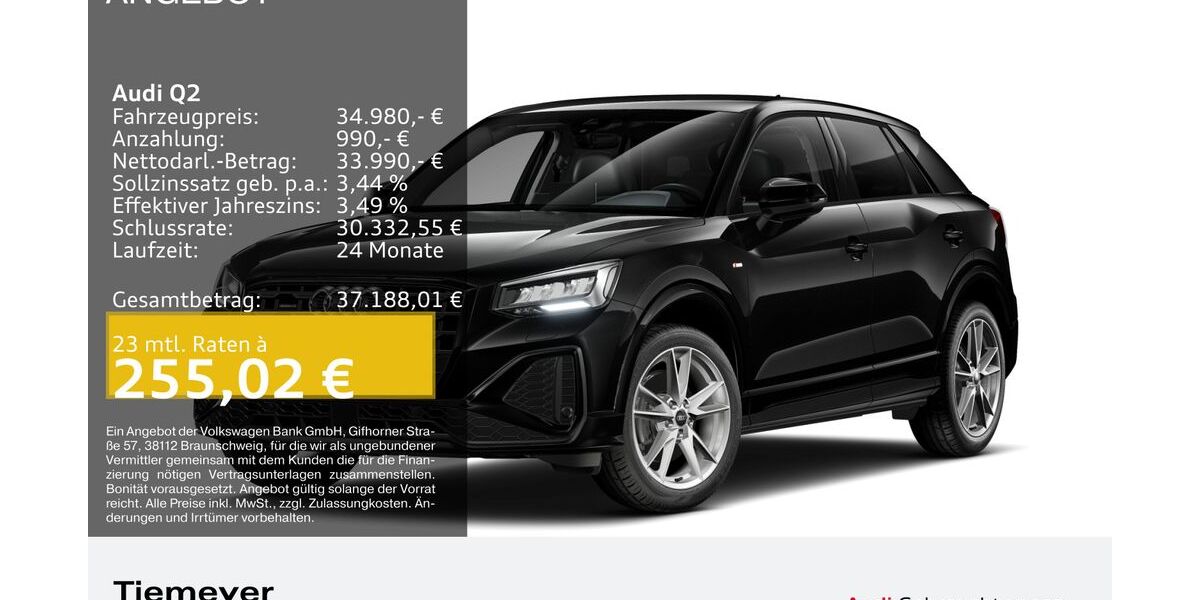Audi Q2 10.225 km 34.980 &euro; Bochum 44809