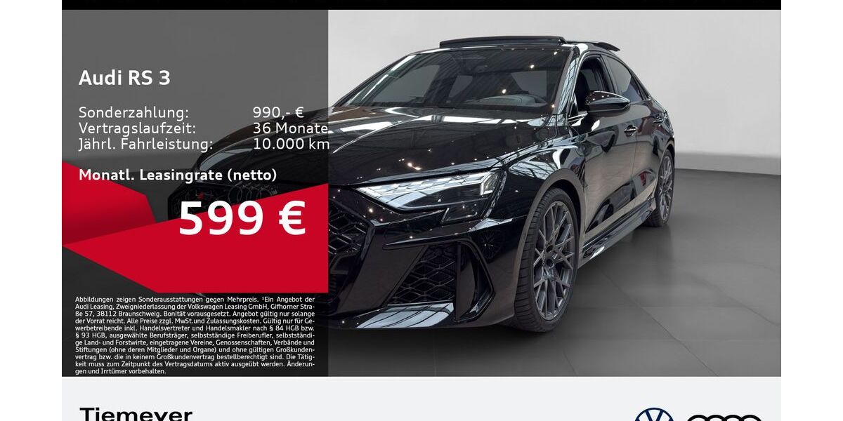 Audi RS3 2.050 km 69.990 &euro; Gelsenkirchen 45894