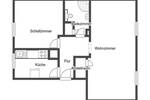 Etagenwohnung Bochum Harpen - 2 Zimmer, 48 m&sup2;, 99.000&euro; | Angebot:26218942