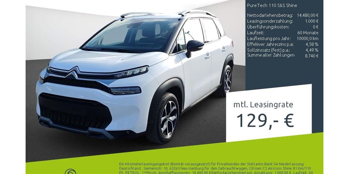 Citroen C3 Aircross 25.289 km 14.220 &euro; Borken 46325