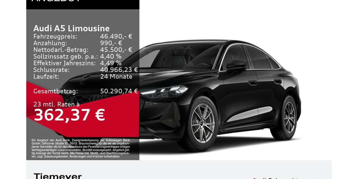 Audi A5 28.013 km 46.490 &euro; Oberhausen 46047