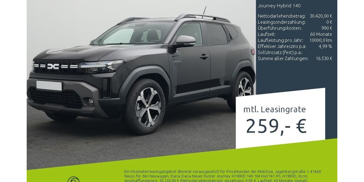 Dacia Duster 1.500 km 30.420 &euro; Borken 46325