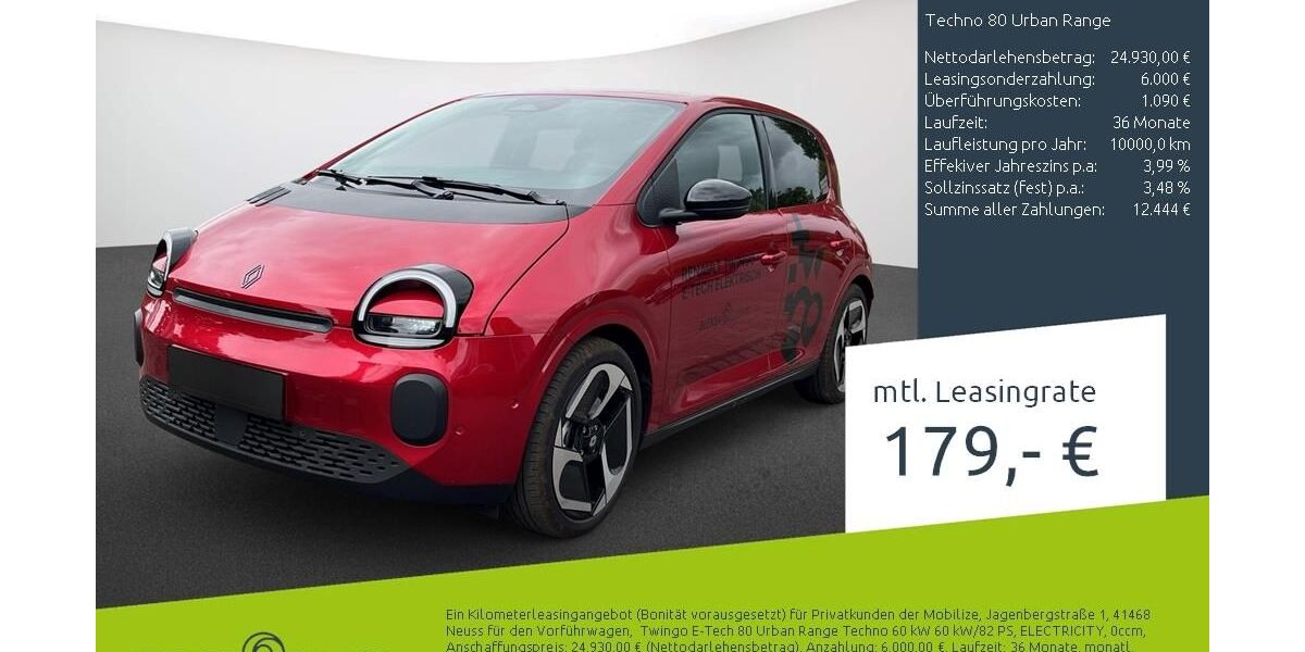 Renault Twingo 1.078 km 24.930 &euro; Borken 46325