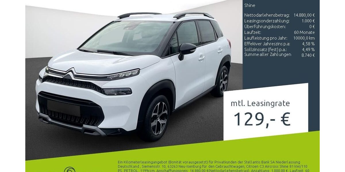 Citroen C3 Aircross 16.872 km 13.770 &euro; Borken 46325