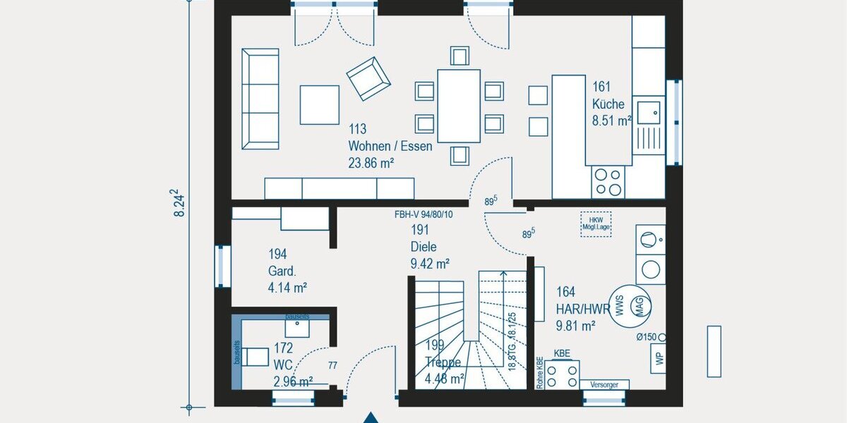 Ihr neues, energieeffizientes Zuhause in Bochum wartet auf Sie! - Einfamilienhaus Bochum Eppendorf | Angebot:27313508