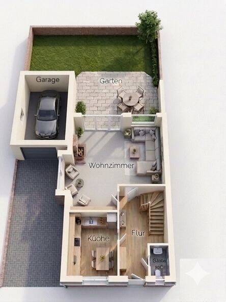 Einfamilienhaus Rhede / Krechting Krechting - 4 Zimmer, 139 m&sup2;, 389.000&euro; | Angebot:26306526