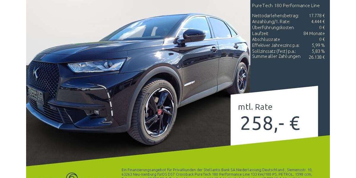 DS Automobiles DS 7 Crossback 30.304 km 22.222 &euro; Borken 46325