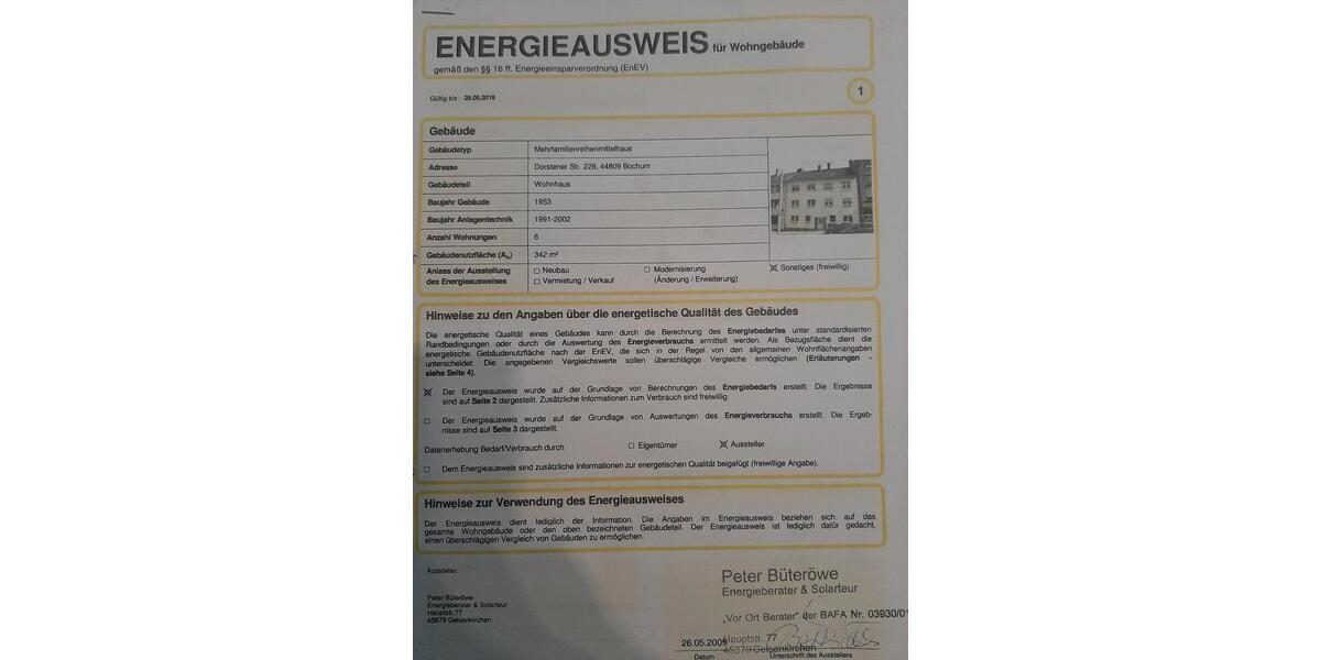 Etagenwohnung Castrop-Rauxel Bladenhorst - 2 Zimmer, 53 m&sup2;, 68.000&euro; | Angebot:26114668