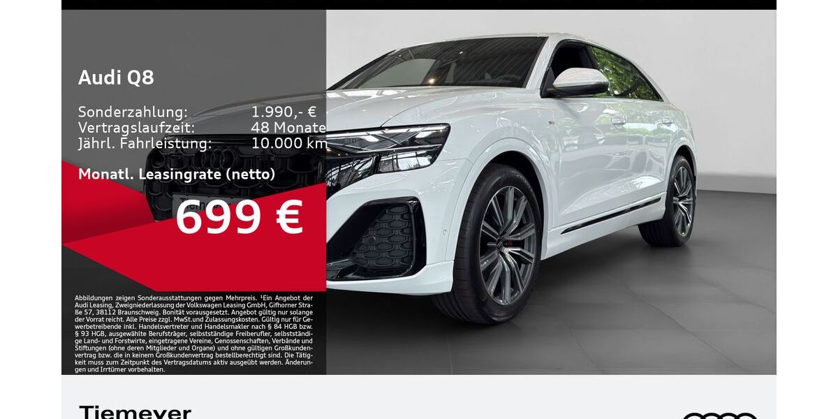 Audi Q8 1.950 km 86.880 &euro; Oberhausen 46047
