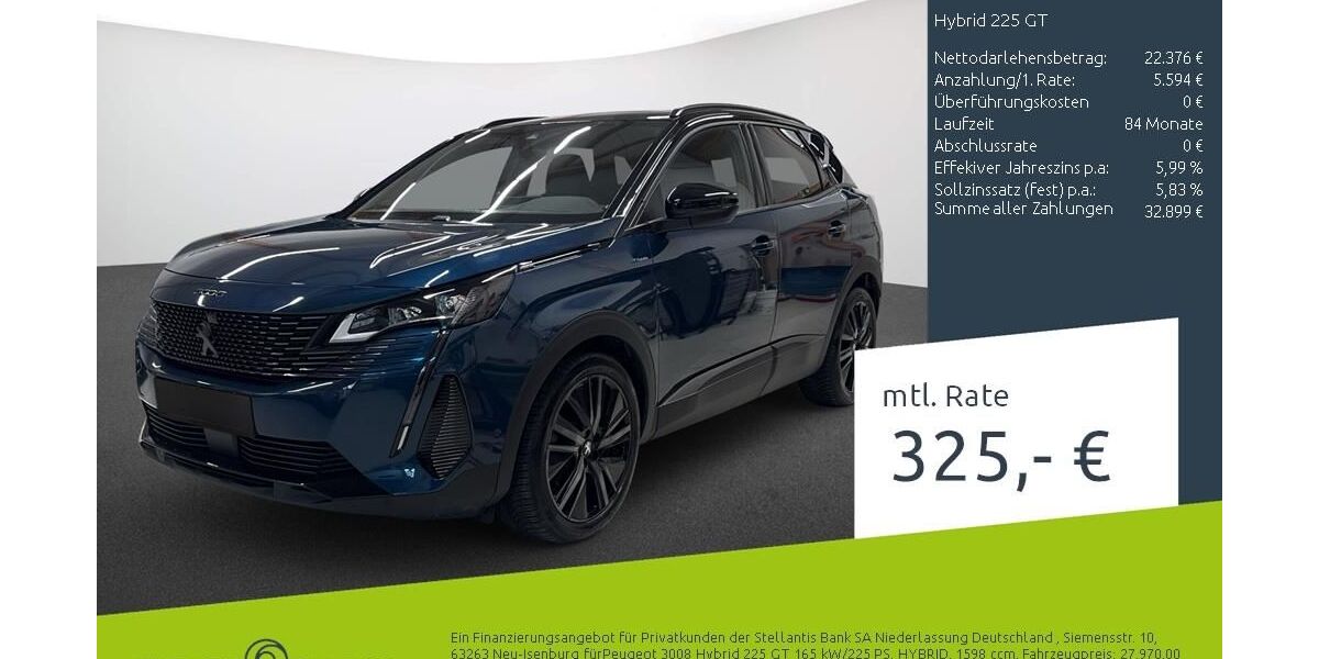 Peugeot 3008 12.879 km 27.979 &euro; Dülmen 48249