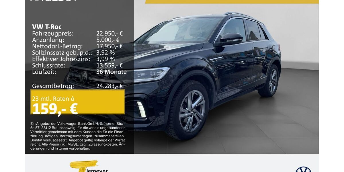 VW T-Roc 38.213 km 22.390 &euro; Duisburg 47059