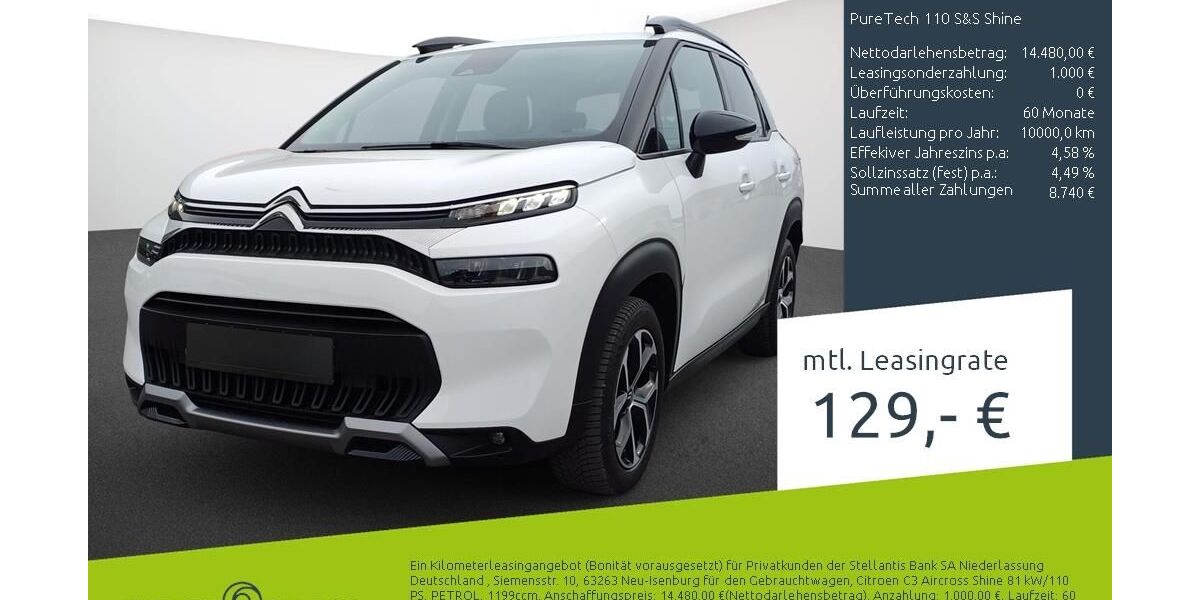 Citroen C3 Aircross 21.840 km 14.949 &euro; Borken 46325