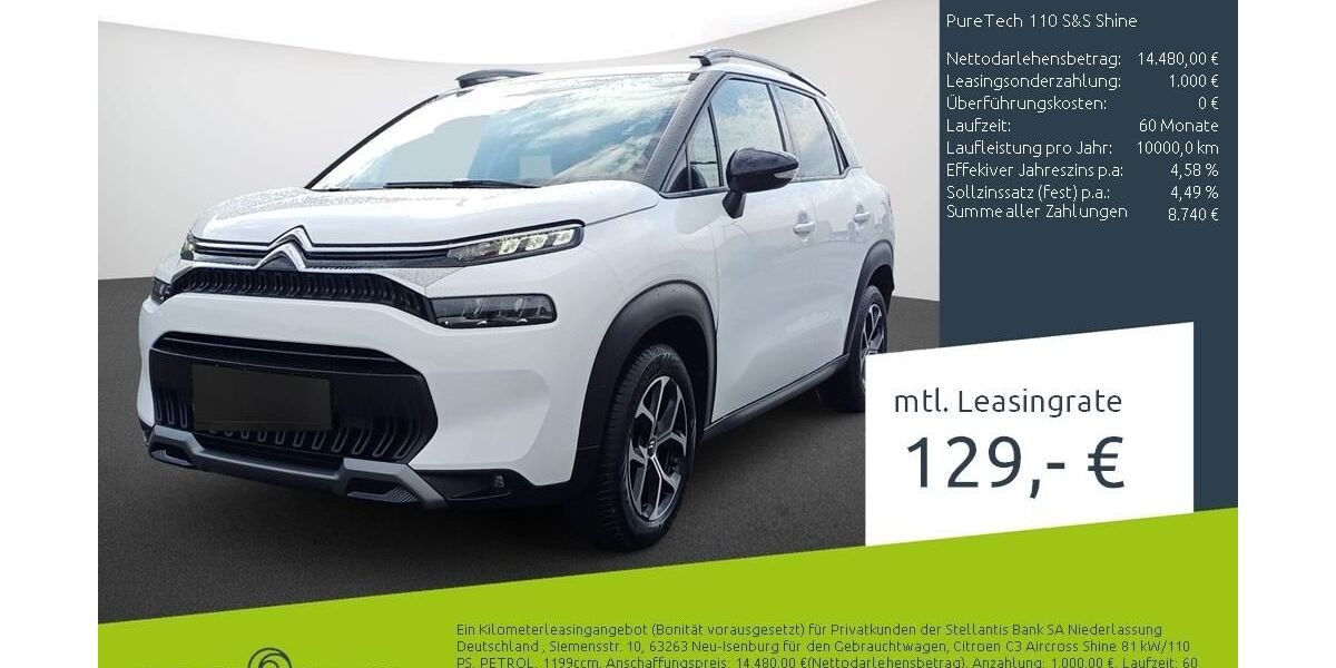 Citroen C3 Aircross 21.032 km 14.949 &euro; Borken 46325