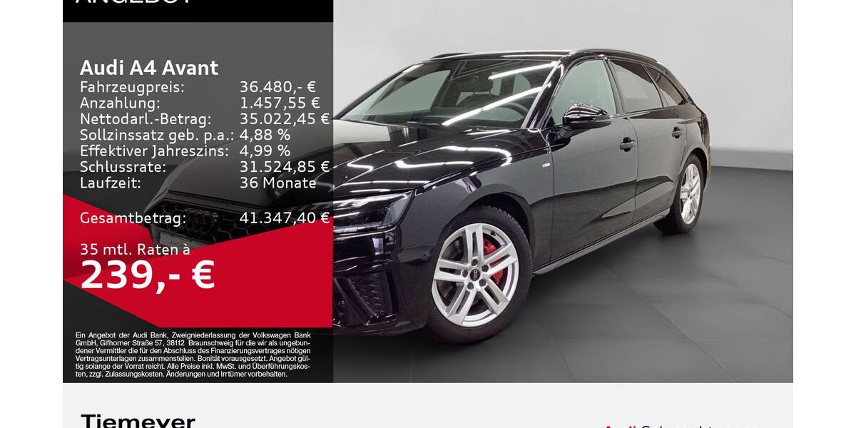 Audi A4 30.004 km 36.480 &euro; Oberhausen 46047