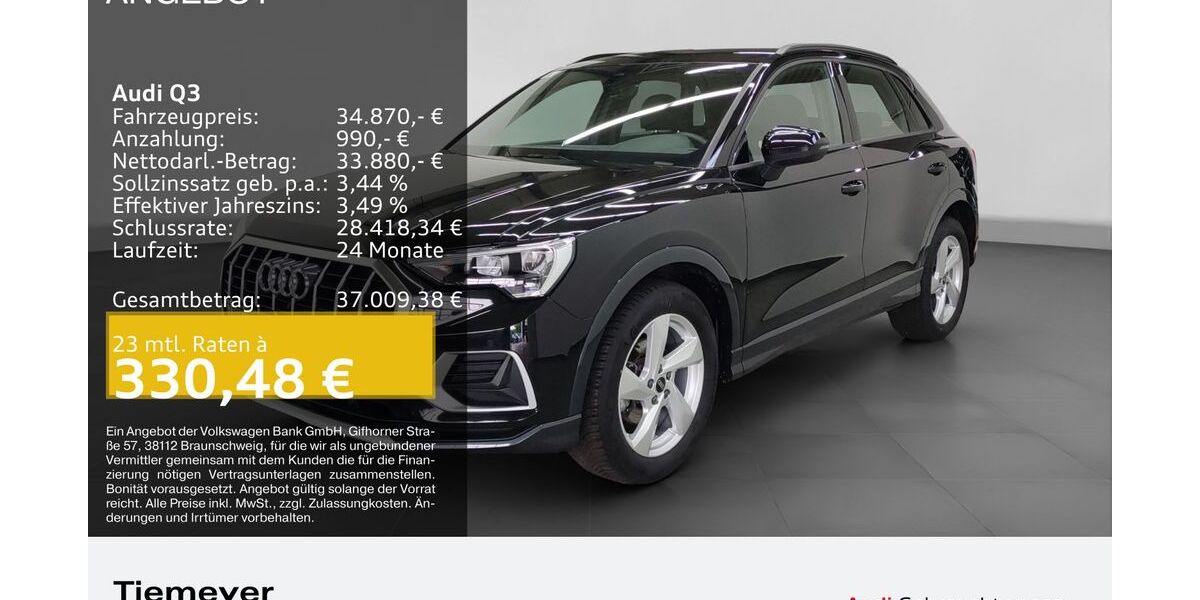 Audi Q3 33.906 km 34.870 &euro; Bochum 44809
